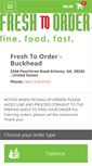 Mobile Screenshot of fresh2order-buckhead.patronpath.com